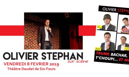 Olivier STEPHAN sur scène le 8 février au Théâtre Daudet de Six-Fours