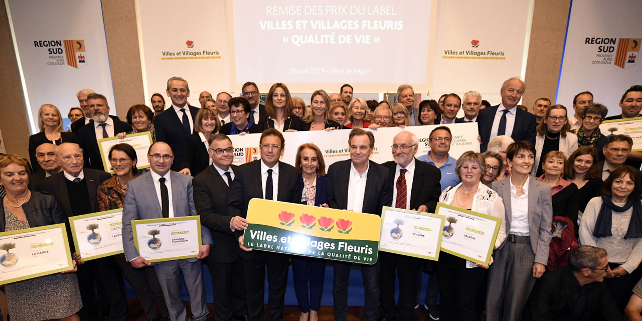 Remise des prix du Label Villes & Villages Fleuris