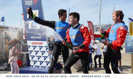 Team Réseau Ixio Toulon Provence Méditerranée : première victoire sur le Tour Voile 2019