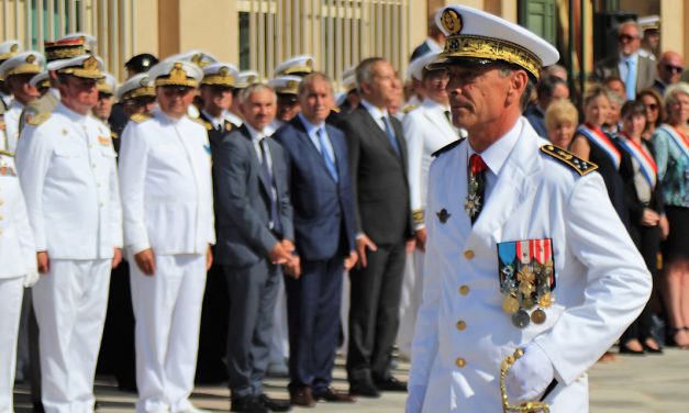 TOULON : L’amiral Laurent Isnard, nouveau préfet maritime de la Méditerranée