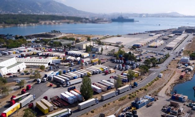 Toulon : Départ de la ligne RO-RO Turquie des Ports de la Rade