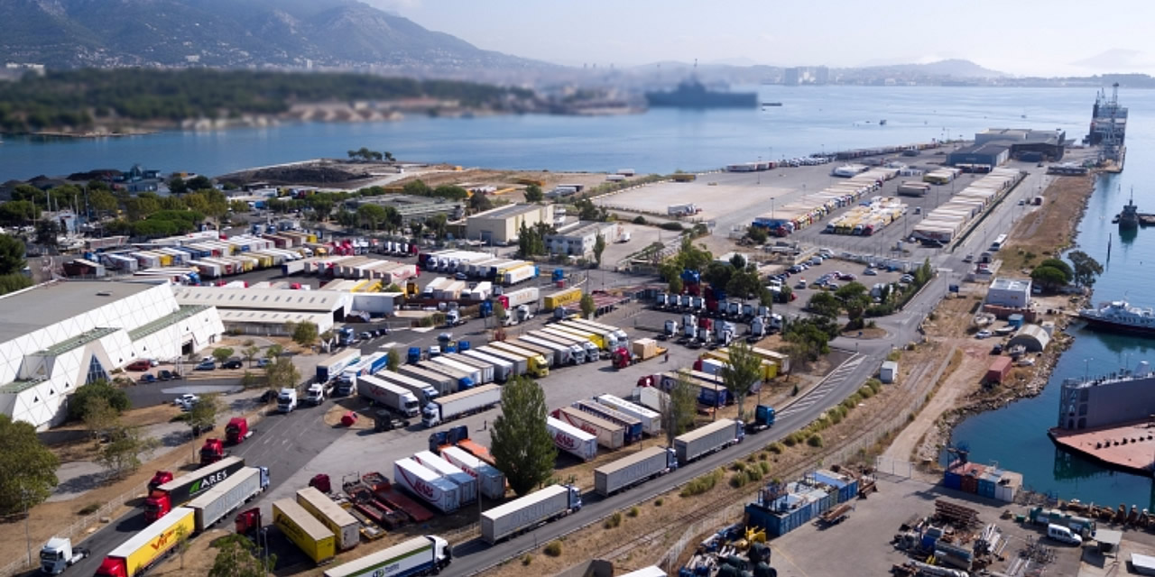 Toulon : Départ de la ligne RO-RO Turquie des Ports de la Rade