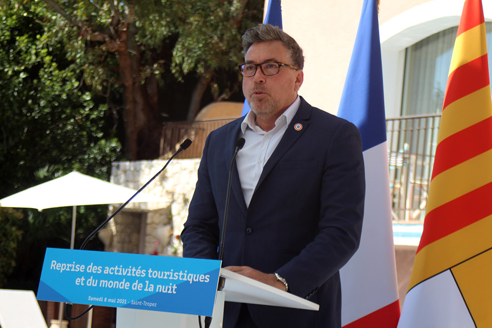 Vincent Morisse, maire de Sainte-Maxime, président de la communauté de communes du golfe de Saint-Tropez