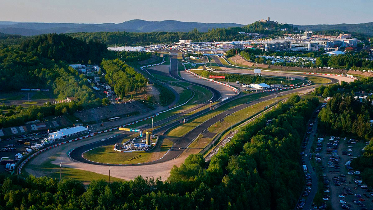 Ferrari Challenge : le circuit Circuit de Nürburg en Allemagne