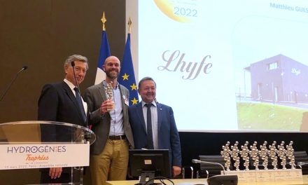 Lhyfe remporte le 1er prix Industrie bas-carbone ou renouvelable aux Trophées Hydrogénies 2022