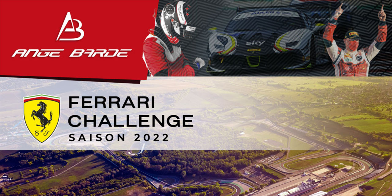 Imola:  le champion d’Europe Ferrari Challenge 2022 Ange Barde veut lever la coupe du titre mondial