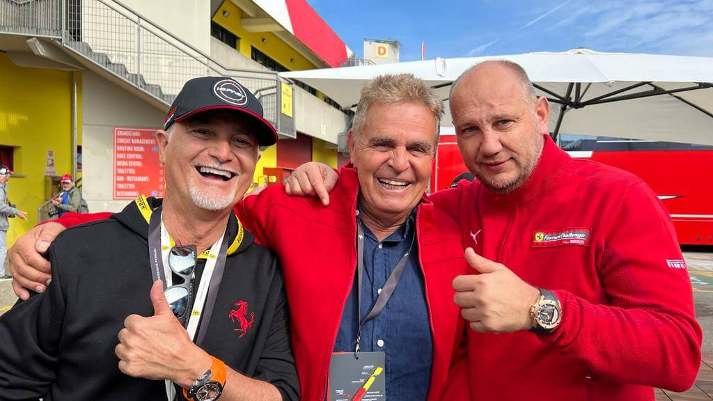Ange Barde : Ferrari Challenge Silverstone Septembre 2022