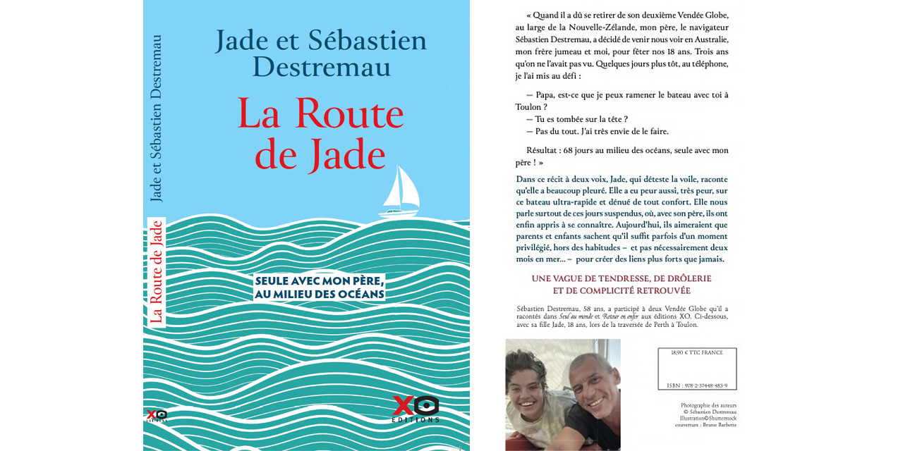 La Route de Jade : le nouveau livre du navigateur toulonnais Sébastien Destremau
