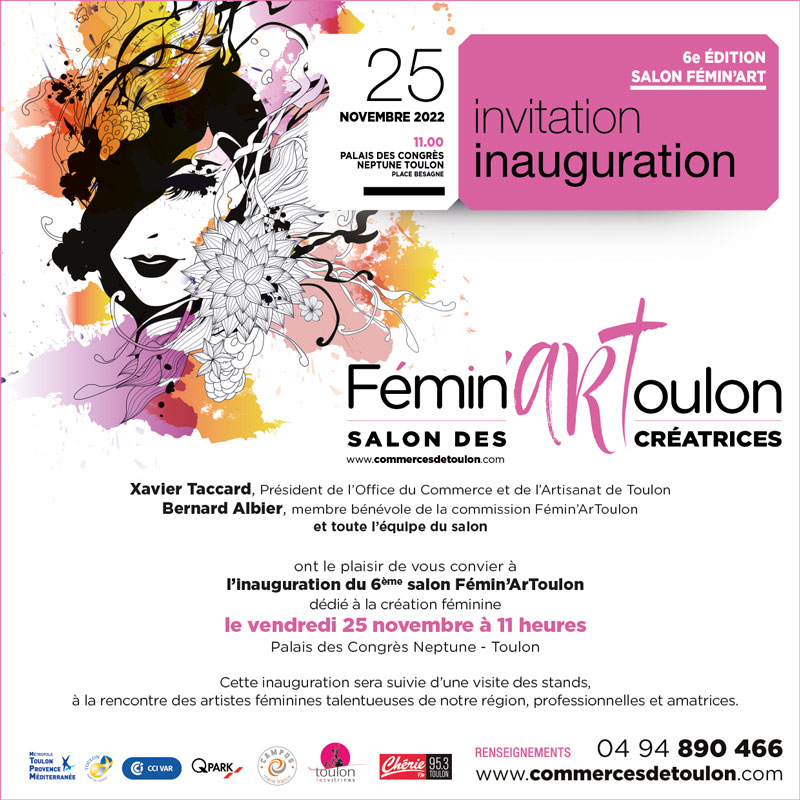 Inauguration Fémin’ArToulon® 2022