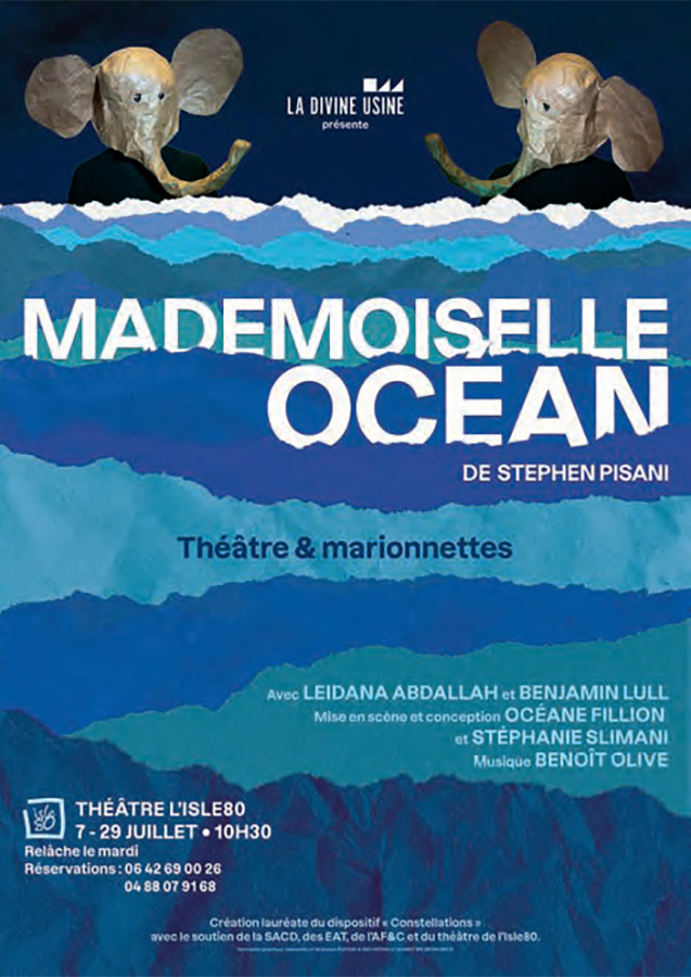 LA DIVINE USINE : Mademoiselle Océan - Avignon 2023