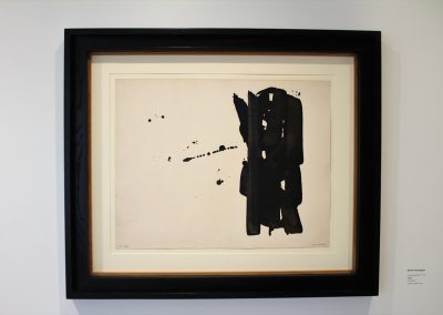 pierre soulages lithographie n°19, 1968