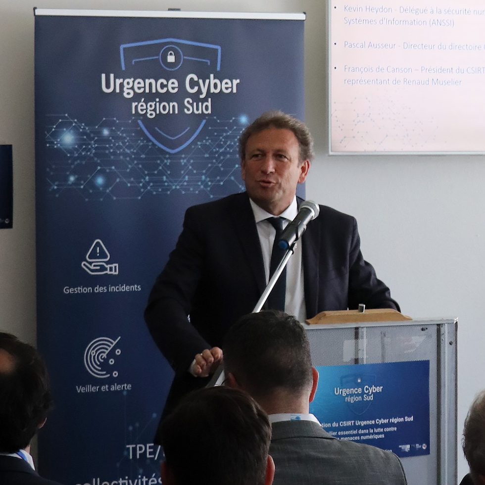 françois de canson président du csirt urgence cyber région sud