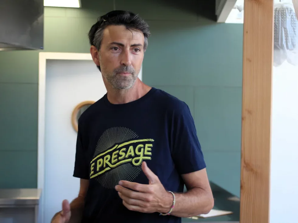 pierre andré aubert, ingénieur en aéronautique, chef de cuisine, cofondateur du présage