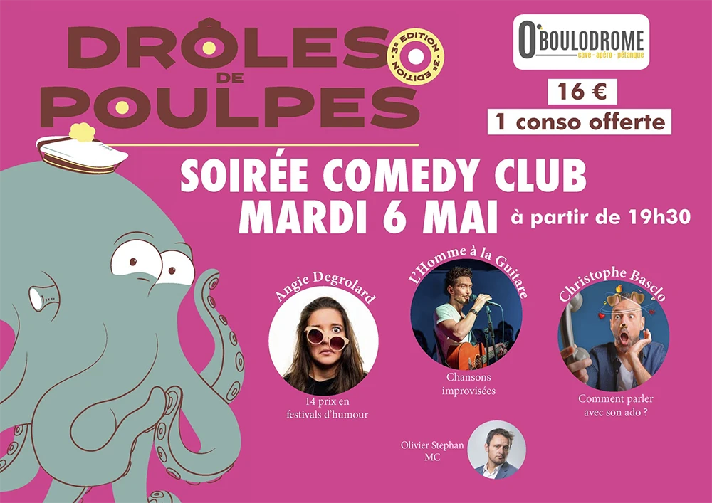 soiree douverture festival drole de poulpes mai 2025 soiree douverture festival drole de poulpes mai 2025