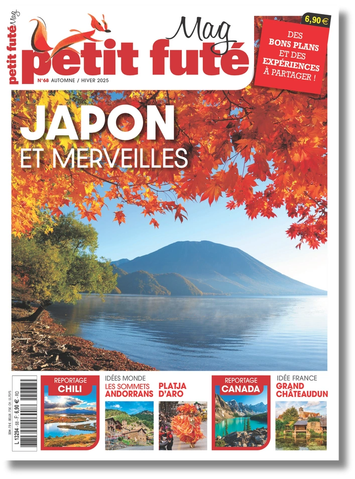 Couverture du Petit Futé Mag n°68 intitulé : "Japon et merveilles"