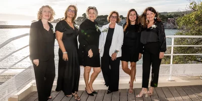 Portrait des pionnières du Collectif E.V.E. lors de la soirée de lancement à Bandol