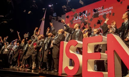 34e remise des diplômes de l’ISEN Méditerranée avec 152 nouveaux diplômés pour la promotion 2025