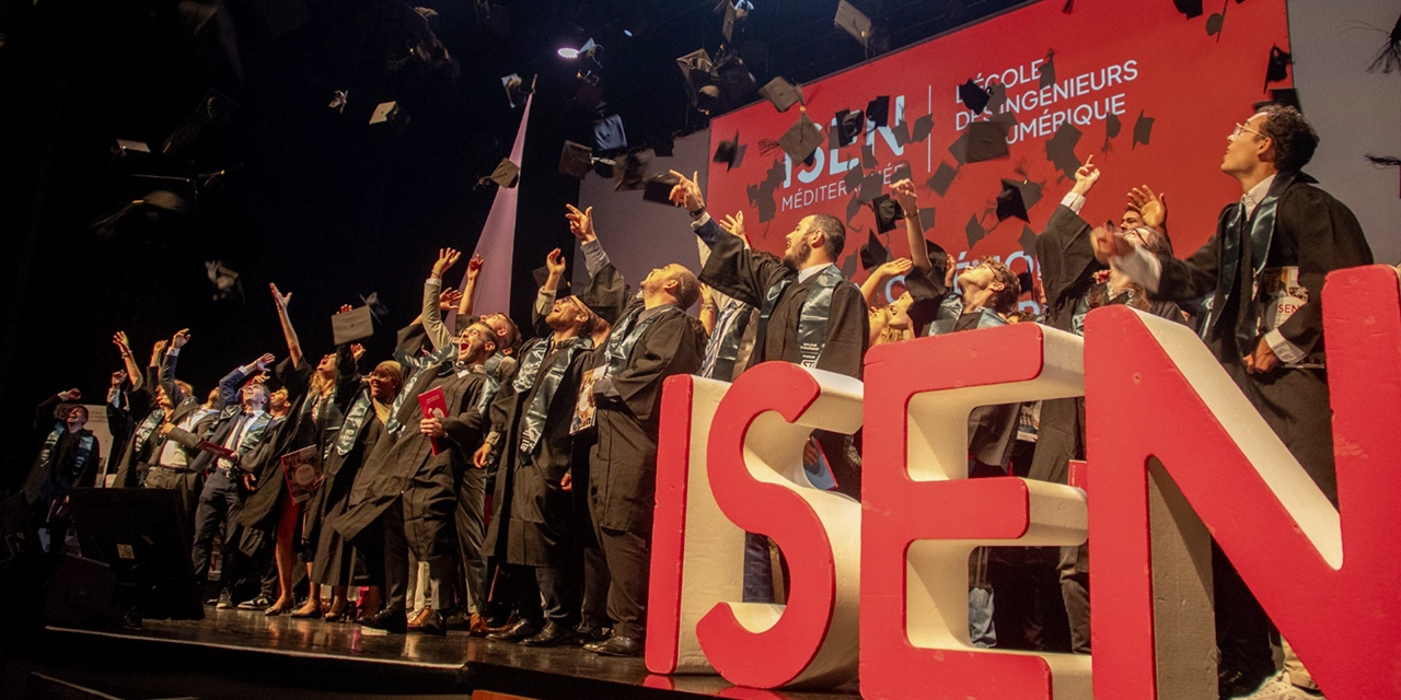34e remise des diplômes de l’ISEN Méditerranée avec 152 nouveaux diplômés pour la promotion 2025