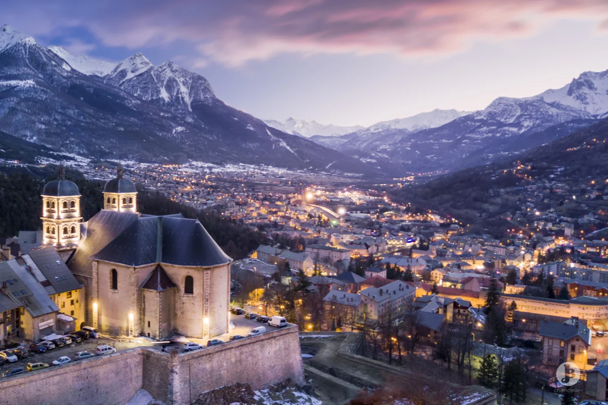 briancon nuit lumieres serre chevalier briancon