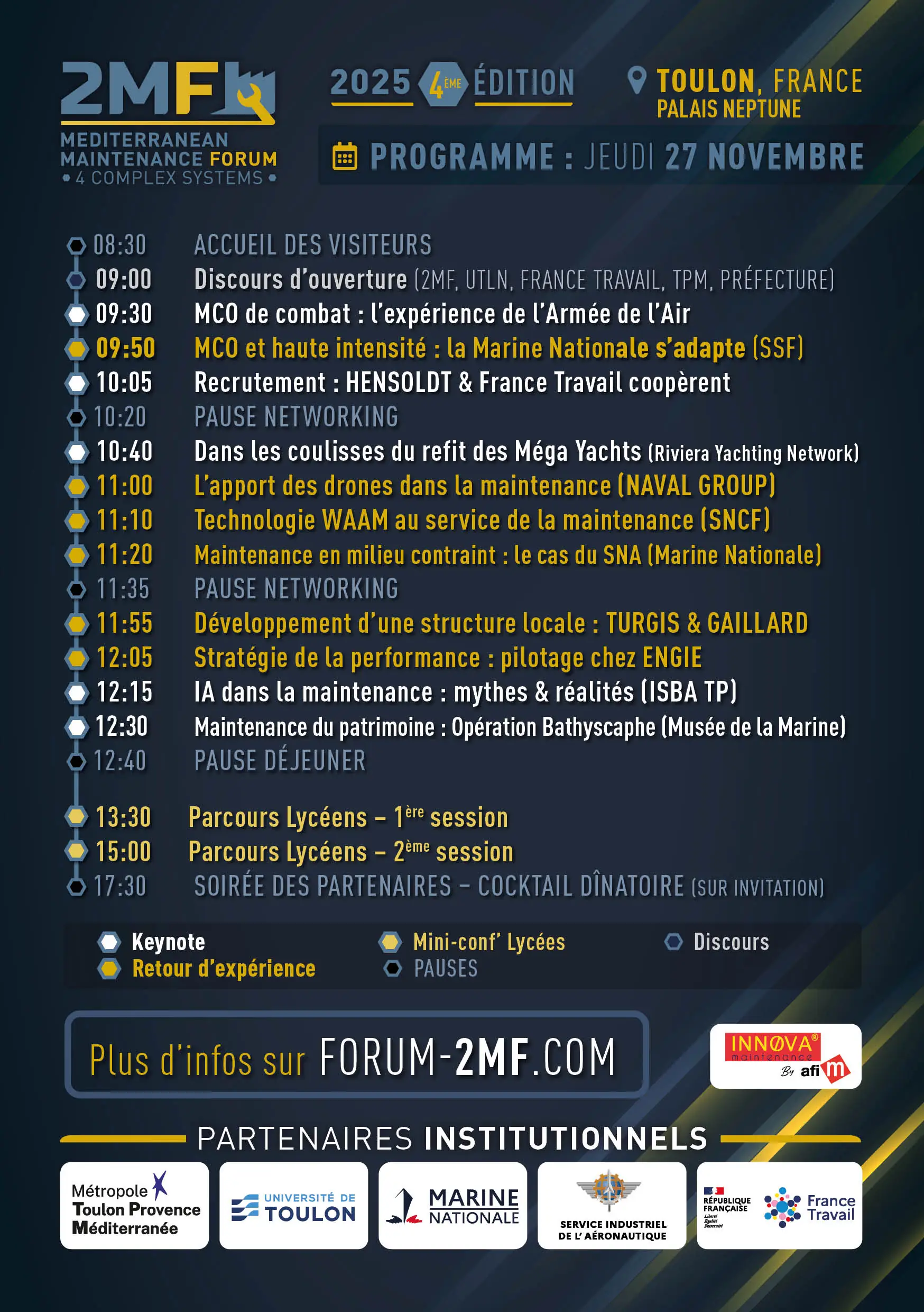 Programme détaillé du jeudi 27 novembre 2025 Programme détaillé du jeudi 27 novembre 2025