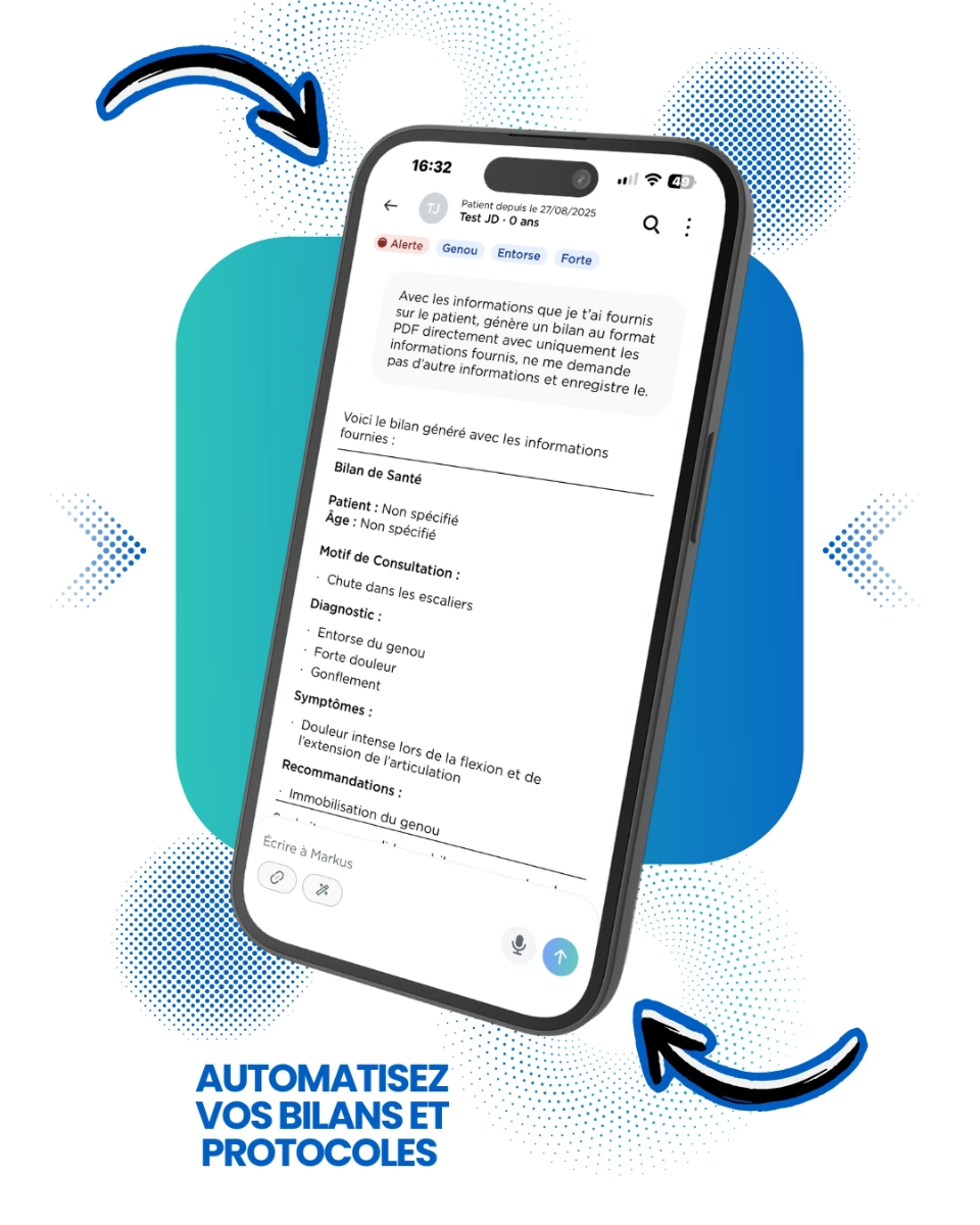 MARKUS SANTÉ L’assistant IA français qui libère les soignants de l’administratif