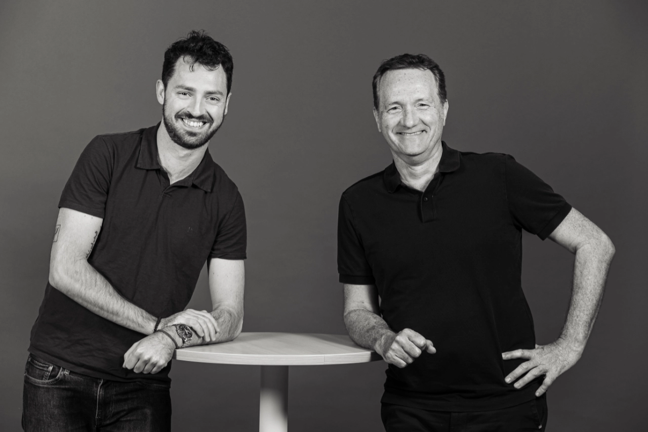 De gauche à droite : Pierre-Jacques Lyon et Frédéric Valette