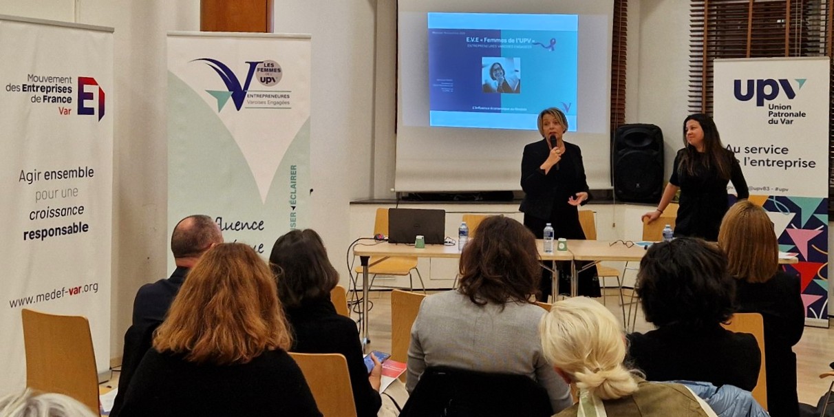 Les Entrepreneures Varoises Engagées – Les E.V.E. créent l’évènement avec la première soirée consacrée aux« Femmes de l’UPV »
