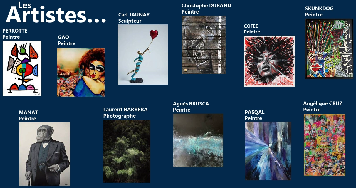 les escales artistiques marseille 2026 les exposants