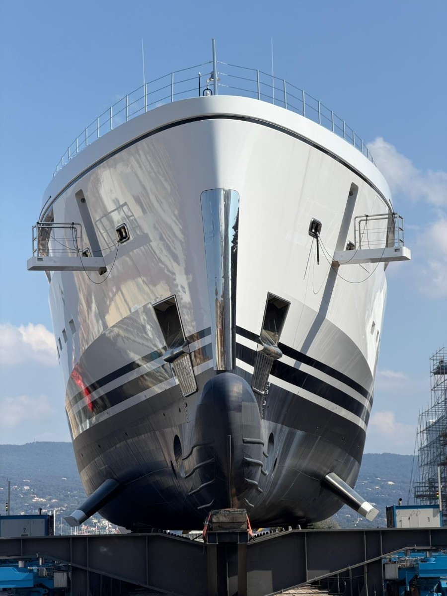 Vue du 78 m _ Nautech, chantier naval La Ciotat