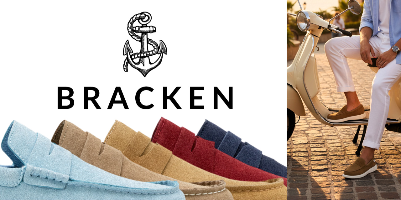 À l’été 2026, MOLLY BRACKEN dévoile BRACKEN, sa première ligne de chaussures pour homme