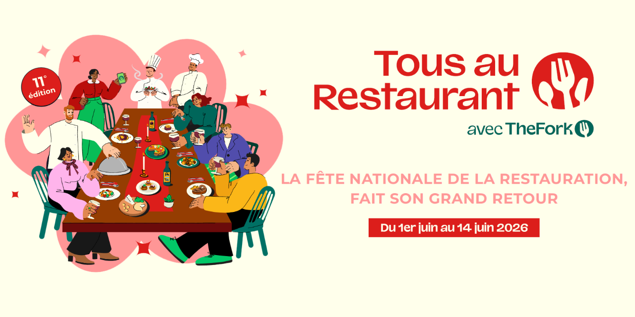 Tous au Restaurant 2026 : 14 jours pour soutenir la filière