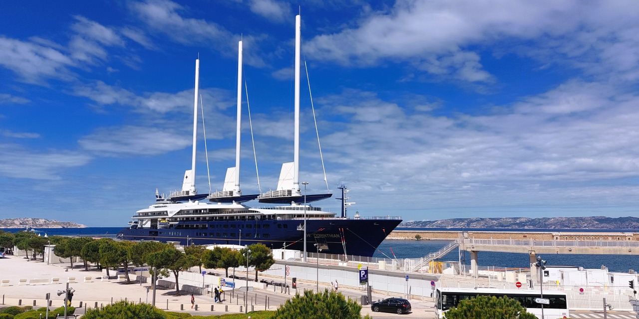 L’Orient Express Corinthian en escale inaugurale à Marseille