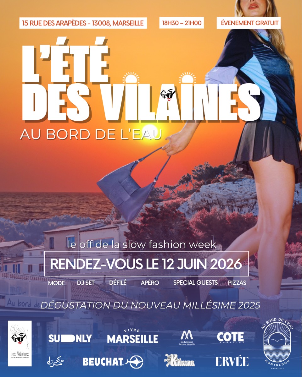 vendredi 12 juin l'été les vilaines marseille affiche