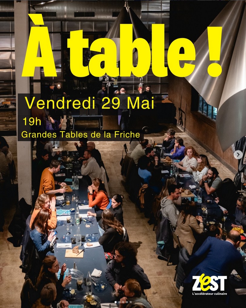 zest à table affiche