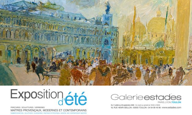 La Galerie Estades Toulon présente son exposition estivale du 11 juillet au 26 septembre 2026