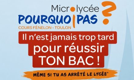 Le Cours Fénelon de Toulon lance « Pourquoi Pas ? », son micro-lycée