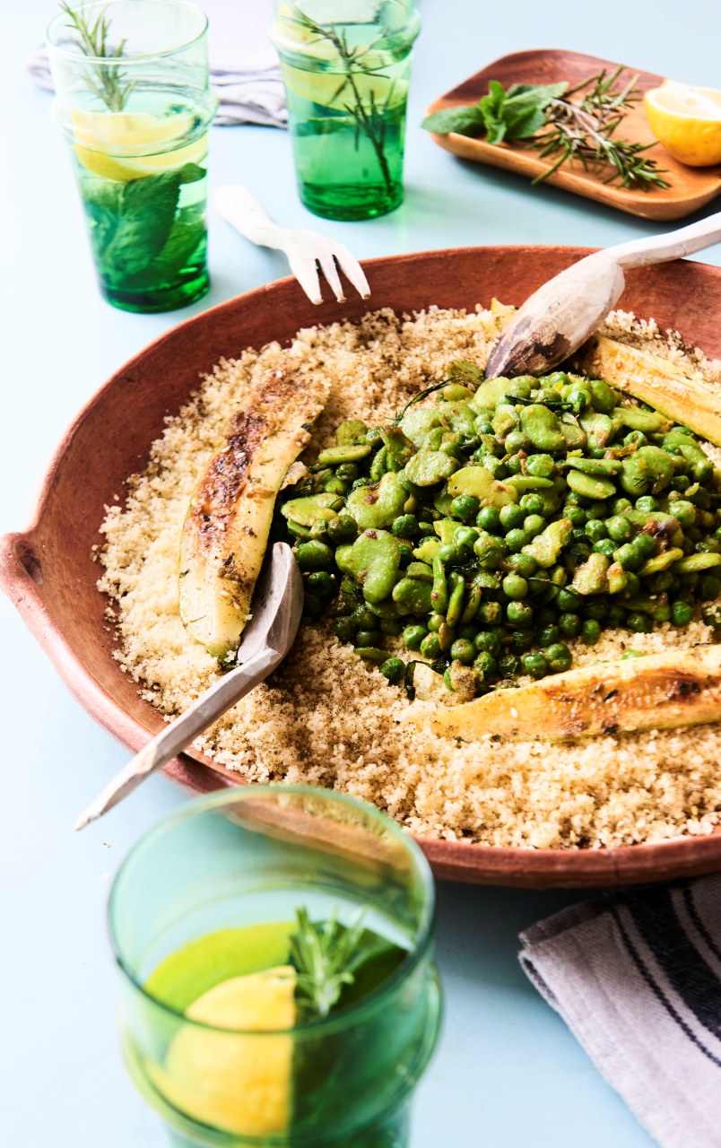 ‘Couscous vert’ : une recette tirée du livre Couscous connexions © Louis Laurent Grandadam