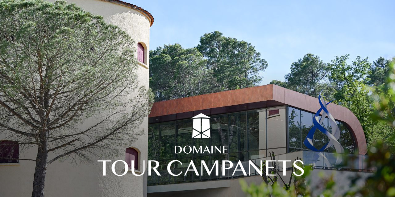 Le Domaine Tour Campanets, propriété au Puy-Sainte-Réparade, classé en AOP Coteaux d’Aix-en-Provence et son activité en viticulture portée par Emmanuelle Baude
