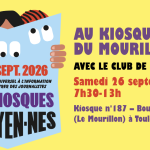 Toulon – « Aux kiosques, citoyenn.e.s »: rencontrez les journalistes au Mourillon le 26 septembre